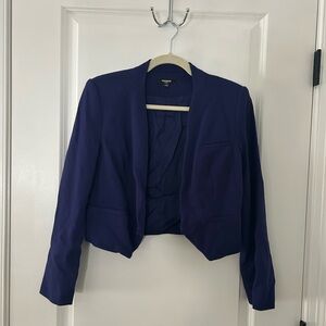 Premise Petite Cropped Blazer – Royal Blue – Size 6P